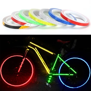  0.39 * 315 инча отразяваща лента предупреждение за безопасност осветление стикер водоустойчив велосипед рефлектор лента за кола велосипед мотоциклет DIY