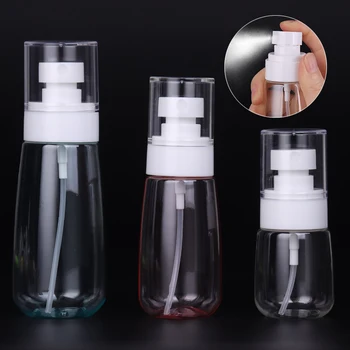 3PCS/30/60/100ML Преносим PET спрей бутилка парфюм лосион пътуване сплит бутилка за многократна употреба пластмасов празен течен контейнер инструмент