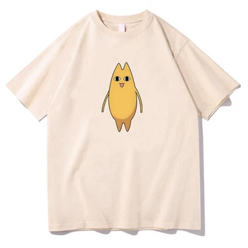 Azumanga Daioh OH MY GAH Котешки тениски Harajuku Kawaii/Cute 100% памучни тениски Дамски усет за дизайн High Street Tee Shirts Full