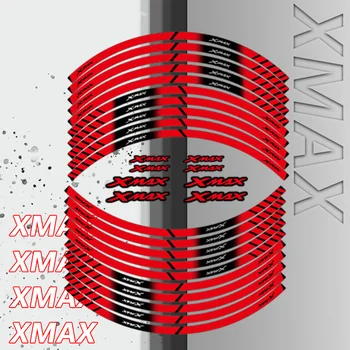 НОВ стикер за колела Decal за TMAX500 TMAX530 TMAX560 XMAX400 300 250 125 мотоциклет предна задна гума отразяващ стикер tmax xmax