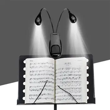 Стойка книга светлина гъвкави Led eading лампа регулируеми USB лампа за защита на очите малка книга лампа експлоатирани четене лампа клип-на